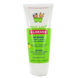 Gel de duș cu aromă de pere Klorane Junior, 200 ml, Pierre Fabre