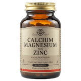Calcium, Magnesium und Zink, 100 Tabletten, Solgar