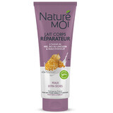 Lapte de corp reparator cu extract Bio de Miere de Limousin și Ulei de Avocado, 250ml, Nature Moi