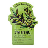 Mască cu arbore de ceai calmantă I'm Real, 21g, TonyMoly