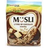 Musli crocant cu ciocolată, 375 gr, Bonavita