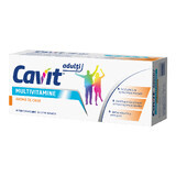 Cavit Multivitamine für Erwachsene Aprikosengeschmack, 20 Kautabletten, Biofarm