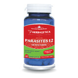 Parasites 12 Detox Forte, 60 Kapseln, Herbagetica