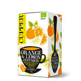 Cupper Bio Orangen- und Zitronentee, 50g, Allos Hof