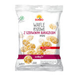 Rondele de orez cu sfeclă roșie fără gluten, 40 g, Sonko