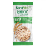 Natur expanded wheat rounds, 56 gr, Sanovita