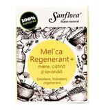 Sapun natural regenerant cu miere, catina si lavanda, 100 g, Sanflora