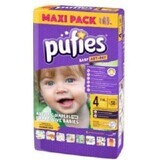 Scutece nr.4 Pufies Baby Art Maxi, 7-14 kg, 58 buc, Ficosota Sintez