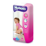 Scutece Pants - Girl, Mega nr 5, 13-17 kg, 48 bucăți, Huggies