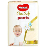 Scutece Pants Elite Soft Mega Pack Nr. 3, 6-11 kg, 54 bucati, Huggies