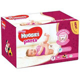 Scutece Pants nr. 3 Girl, 6-11 kg, 88 bucăți, Huggies