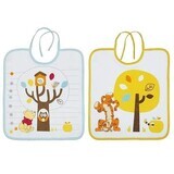 Set de 2 bavete, Woodland, 28x32cm, 101788, BabyCalin