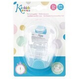 Sterilizator si cutie protectie suzeta, bleu, 1138K, Kiokids