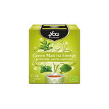 Grüner Matcha-Energie-Tee, 12 Portionsbeutel, Yogi Tea
