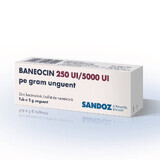 Baneocin unguent, 5g, Sandoz