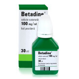 Betadine Lösung, 30 ml, Egis Pharmaceuticals