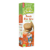 Biscuiti Eco ovaz si grau Bio Junior, 110g, Nutrivita