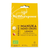 Bio-Bonbon mit Manuka-Honig, Zitrone und Propolis, 120 g, Wedderspoon