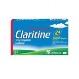 Claritine, 10 mg, 10 comprimate, Bayer