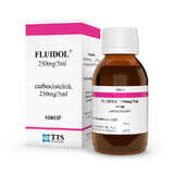 Fluidol Sirup 250ml/5ml, 100 ml, Tis Farmaceutic