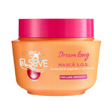 Mascarilla para cabello largo y dañado SOS Dream Long, 300 ml, Elseve