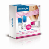 Pachet Regevagia Confort, 10 ovule vaginale + Regevagia gel intim, 30 g, Aflofarm