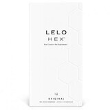 Prezervative din latex natural Original, 12 bucati, Lelo Hex