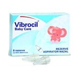 Rezerve aspirator nazal Vibrocil Baby Care, 8 bucăți, Novartis