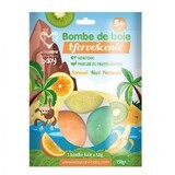 Bombe de baie efervescente, 3 bucati, +5 ani, EasyCare