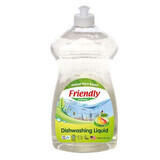 Flüssigwaschmittel für Babyflaschen und Geschirr mit natürlicher Bio-Birnenessenz, 739 ml, Friendly Organic