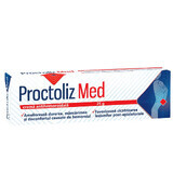 Cremă antihemoroidală Proctoliz Med, 25 g, Look Ahead