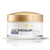 Age Specialist 65+ Pflegende Anti-Falten-Nachtcreme, 50 ml, Loreal