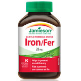 Mild Iron, 28 mg, 90 capsules, Jamieson