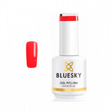 Esmalte de uñas semipermanente Bluesky UV Rosa Neón Coral 15ml