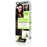 Cameleo Color Essence Haarfarbe, 4.0 Braun, Delia Cosmetics