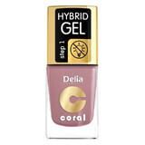 DELIA Vernis à ongles Hybrid Coral No 44 x 11ml