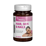 Natürliche Ergänzung für Haare, Haut und Nägel 30 cpr, Vitaking