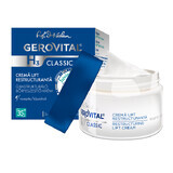 Gerovital H3 Classic Feuchtigkeitsspendende Creme für die Nacht, 50 ml, Farmec