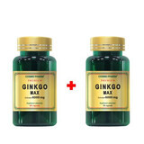 Ginkgo Max pack, 6000 mg, 60 + 30 Kapseln, Cosmopharm