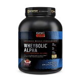 Gnc Amp Wheybolic Alpha, Proteina Din Zer, Cu Aroma De Capsuni Si Frisca, 1293.6 G