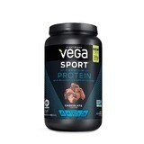 Vega Sport Premium Protein, pflanzliches Eiweiß, mit Schokoladengeschmack, 837 G