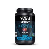 Vega Sport Premium Protein, pflanzliches Protein, mit Beerengeschmack, 801 G