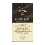 Vopsea pentru par My Color Elixir, nuanta 5.0, Apivita
