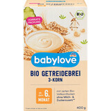 Babylove Terci 3 cereale 6+, 400 g