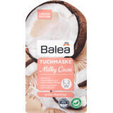 Balea Mască tip șervețel Milky Cocos pentru față, 1 buc