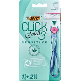 BIC 3-Klingen-Rasierer für empfindliche Haut, 1 Stück