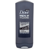 Dove MEN Gel de duș Charcoal&Clay, 400 ml