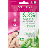 Eveline Cosmetics Beruhigendes Post-Epilationsgel mit 99 % natürlicher Aloe Vera, 10 ml