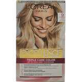 Loreal Paris  EXCELLENCE CREME Vopsea de păr permanentă cu amoniac 9, 1 buc