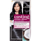 Loreal Paris CASTING CREME GLOSS Vopsea păr 210 negru albastrui, 1 buc